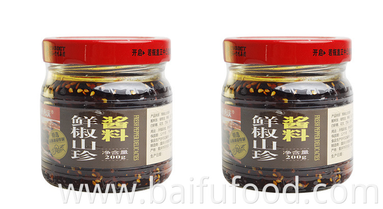 Fresh pepper Shanzhen sauce